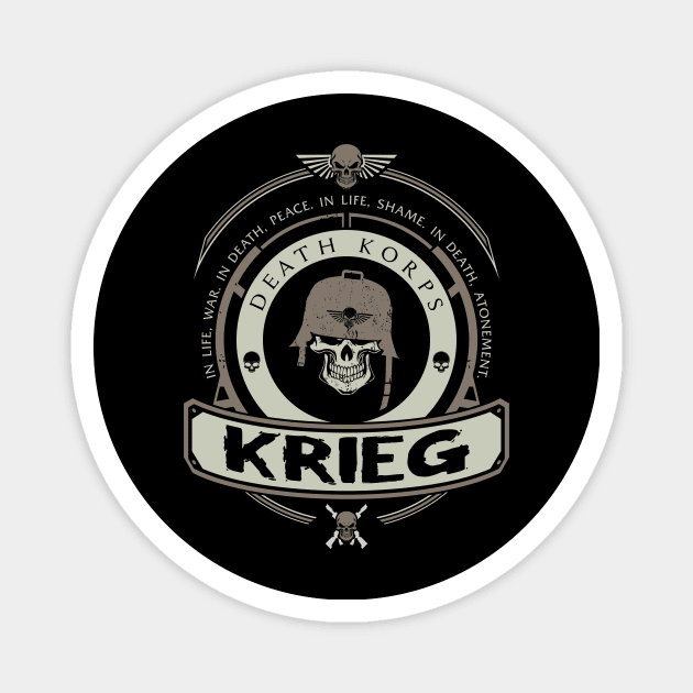 KRIEG - LIMITED EDITION Magnet by DaniLifestyle